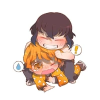 Inozuke y Zenipsu