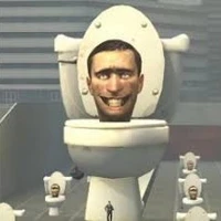 Giant skibidi toilet