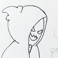 Unknown person with axe