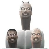 triple toilet