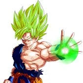 goku lssj damaged