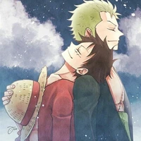 zoro y luffy