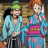 Usopp y Nami 