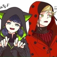 Marinette y adrien{omegas dominantes}