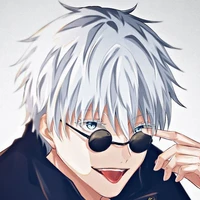 โกโจ  ซานาโตะ(ใส่แว่น)