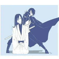 Orochimaru y Sasuke 🐍🍅
