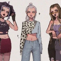 groupe de filles