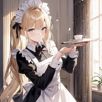 Amber/ fl maid