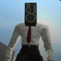 Large speaker man