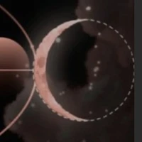 luna menguante
