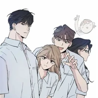 All friends (together)