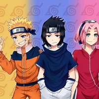 naruto, sasuke, sakura 