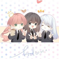 The maknaes (girls)