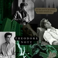 theodore nott(alfa dominante 20 años)