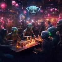 The whole Bar