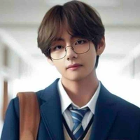 Teahyung highschool student chubby omega 