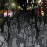 people in town
