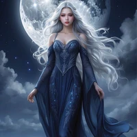 selena/moon goddess