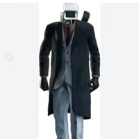 Blue suit Cameraman