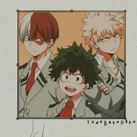 bakugo shoto y deku