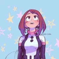 ochaco uraraka(cara de bolacha)