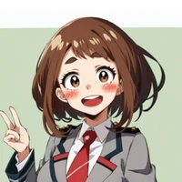 Ochako Uraraka estudiante: omega