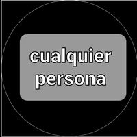 cualquier persona