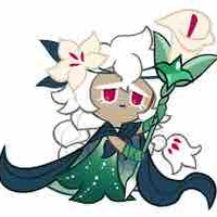 White liliy cookie