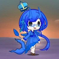 Blue Wishing Feather