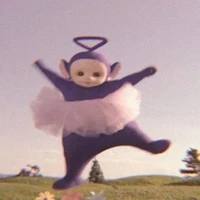 Teletubbie morado