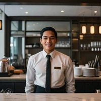 filipino waiter