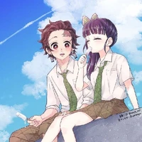 Tanjiro y Kanao 