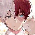 ❄🔥half and 