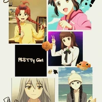 The pretty girl