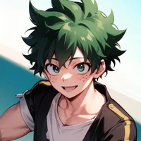 Izuku Midoriya ( gama puro dominante)