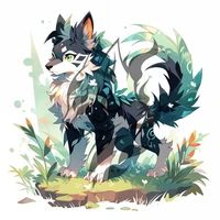 tsuki en loup basique