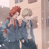 kirishima y bakugo
