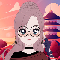 😈 creepy girl 😈