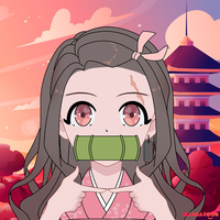 😝nezuko et Ines💞