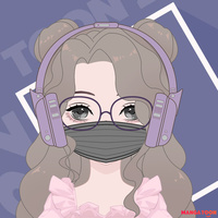 หูฟังสีม่วงงง